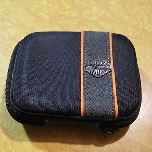 #8 Harley-Davidson Black Case with Orange Accent